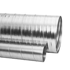 2pcs, galvanised spiral duct - 3M - 150MM