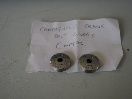 Campagnolo crank end bolt caps - crank,