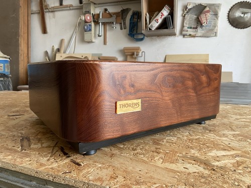 Thorens 124 plinth rounded - thorens,