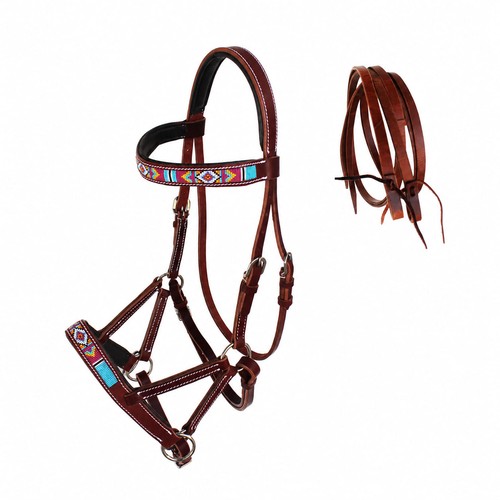 Horse western black leather - western,