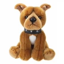 Staffordshire Soft Toy Brown, Bull Terrier Premium Cuddly Toys