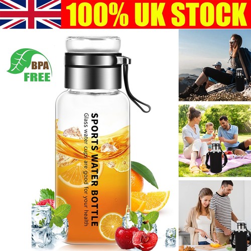 Glass water bottle - water, free