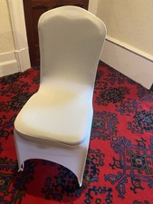 70 White Spandex Chair Covers