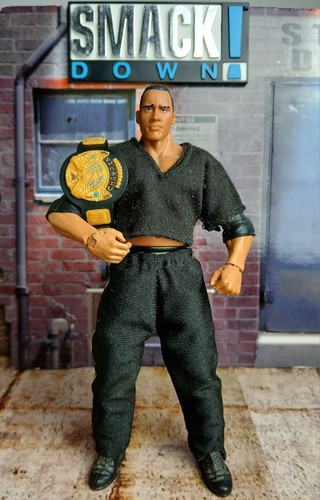 Wwe the rock - rock, mattel