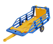 Britains Farm 9557 Bale Sledge Cart Trailer 1:32 Scale Diecast Model Unboxed.