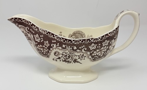 Spode festival brown gravy - brown,