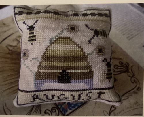 Pattern august bees bee - august, &