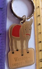 Vintage Old Metal Keyring