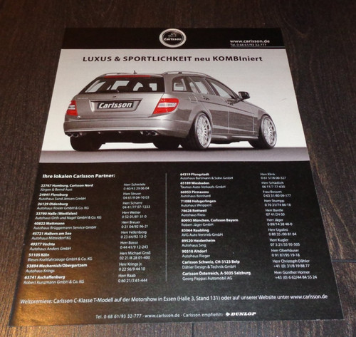 Carlsson mercedes class - carlsson,