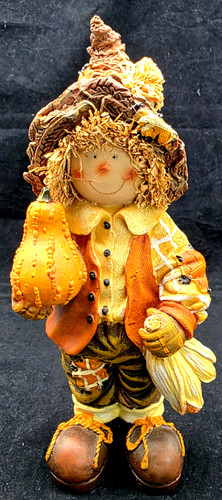 Fall harvest scarecrow - fall,