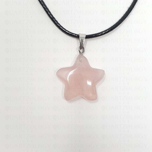 Star necklace crystal pendant - star,