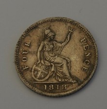 1848 Four Pence Queen Victoria