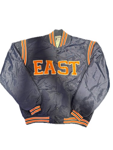 Vintage delong satin varsity - delong,