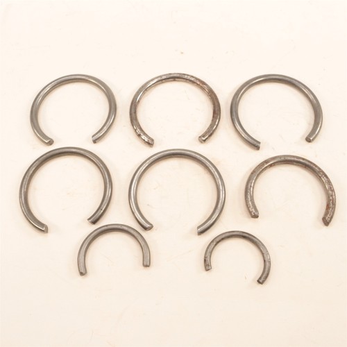 Clock mainspring clamps - mainspring,