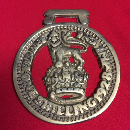 Vintage horse brass one - vintage,
