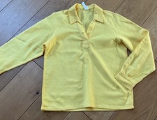 VINTAGE 70s AERTEX Yellow Long