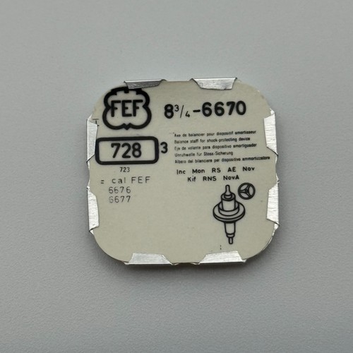 Fef 6670 balance - staff, of