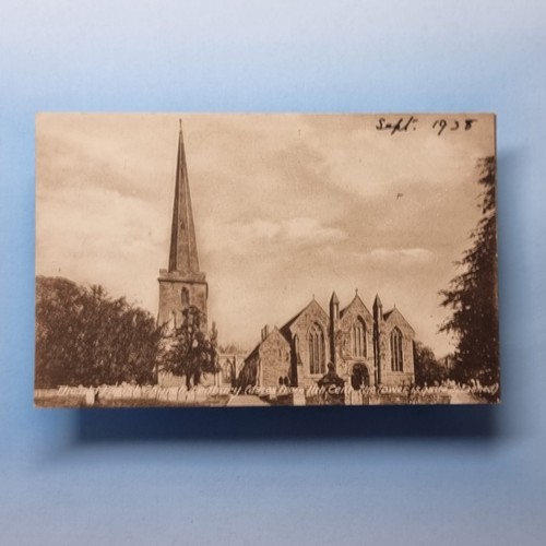 Ledbury postcard c1938 - postcard,