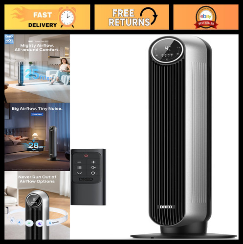 Bladeless tower fan 25ft - tower,