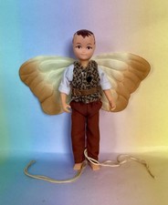 Vintage Hornby Flower Fairies plantain boy pixie Doll 1980s