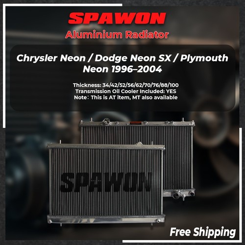 Spawon 2row aluminum radiator - spawon,