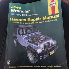 HAYNES JEEP WRANGLER: 1987