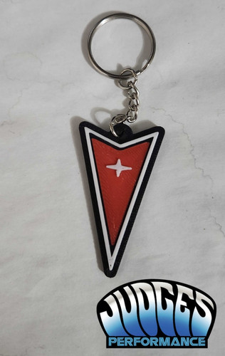 Pontiac crest key - crest, (3d