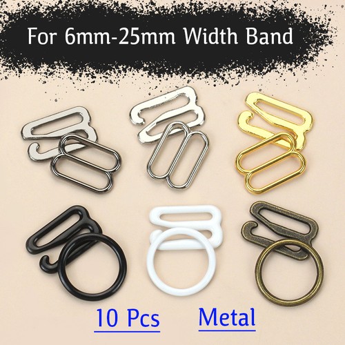 Pcs metal bra strap - metal,
