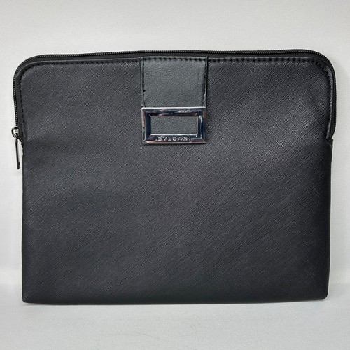 Bvlgari clutch purse - purse, black
