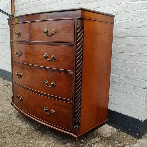 Georgian antique chest drawers - antique,