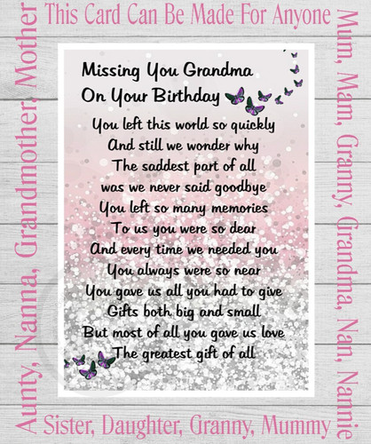 Mum birthday memorial - mum, grave