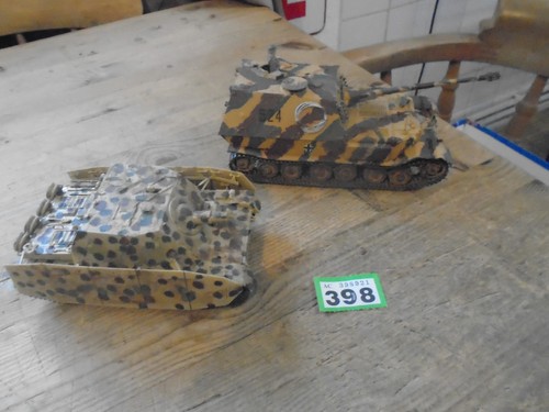 Scale military tank - military, built