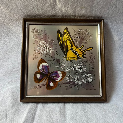 Vintage butterfly mirror - butterfly,