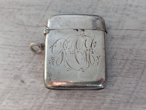 Silver vesta case - silver, birmingham