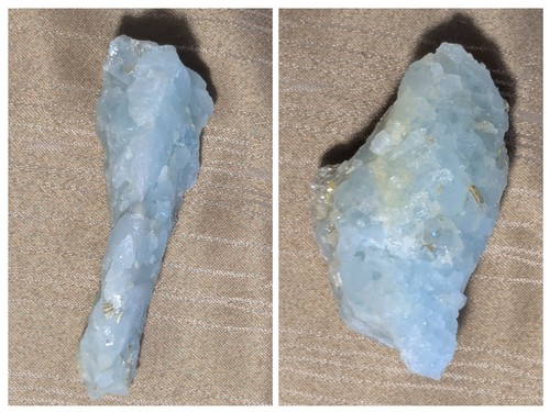 Natural rough aquamarine - natural,