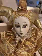 Vintage Jester Doll/ Venice/Preowned A1 Elegance 