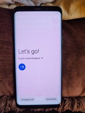 Samsung Galaxy S9 (SM-G960F) - 64GB - Black - Unlocked - read the description