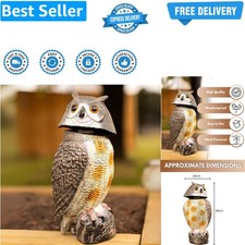 Realistic Owl Bird Scarer -