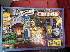 Cluedo the Simpsons Edition Board Game by Waddingtons
