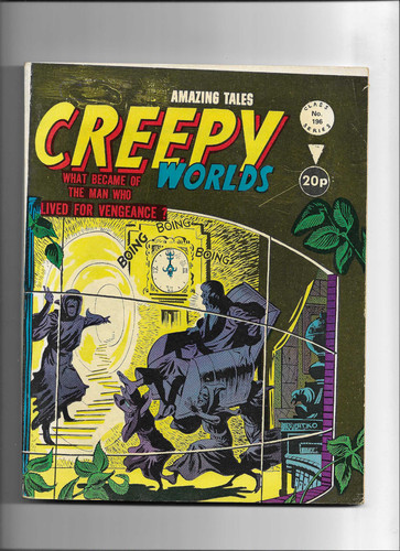 Creepy worlds 196 alan class - creepy, #196