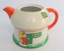 1930's MABEL LUCIE ATTWELL SHELLEY TEAPOT MISSING LID