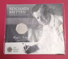 2013 BENJAMIN BRITTEN 50p