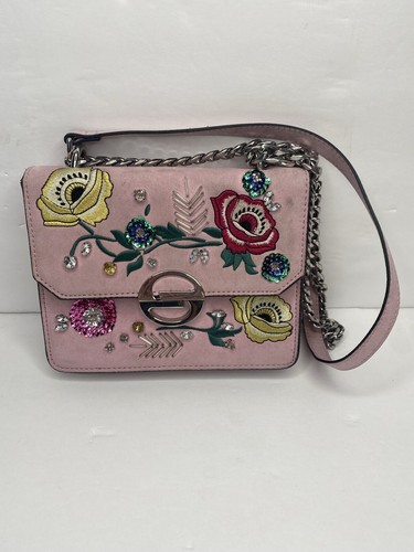 Topshop pink sued purse