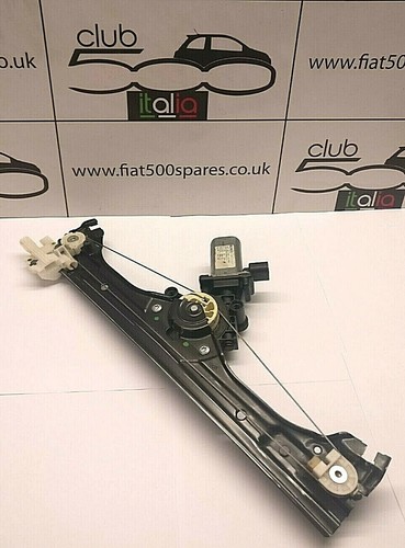 Fiat 500 drivers side front - side,