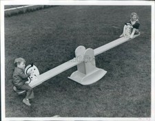 1983 Press Photo Cute Boy &