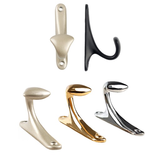 Black golden zinc alloy - black, single