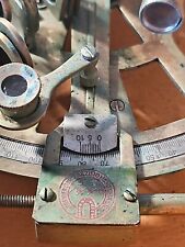 Freiberger Prazisionsmechanic German brass sextant Carl Zeiss Navy sextant