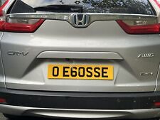 ECOSSE Private Registration Number Plate Car Motorhome Lorry Scotland