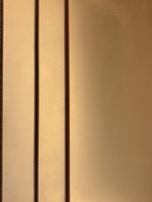 Gold Acrylic Mirror 3mm Sheet 400mm X 300mm Perspex Plastic (x3)