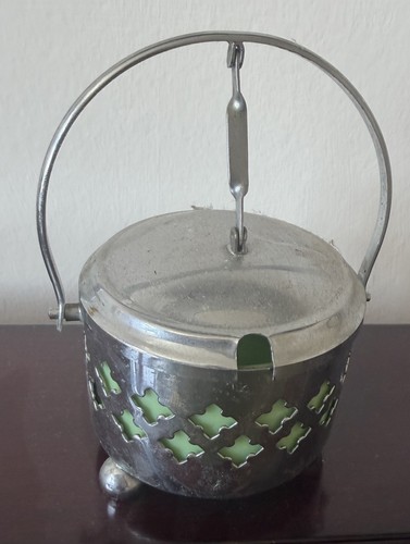 Vintage chrome and green - chrome,